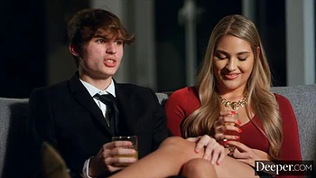 Deeper. Gorgeous Blonde seduced by bfs dad ft. Gizelle Blanco: Blowjob, Spooning  Hd Porn Porn