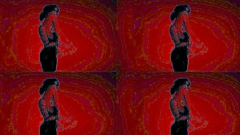 Amateur blonde babe masturbates on cam