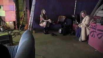 Watch stylish Anuskatzz and Lily Lu's sex