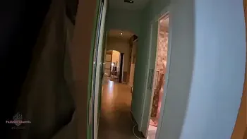 I seduce my stepbrother while he works out and I end up eating his whole cock. ? Girl, I get so horny feeling my stepbrother close to me, I rub my tits and my pussy while I see him lifting weights, I try not to let him see me and I get more excited.