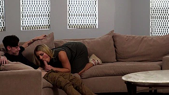 Charles Dera and friends are having a good time with a sexy girl in this hot foursome.