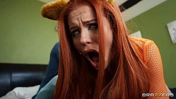 Impressive missionary pose with a hot redhead chick Mia Stone