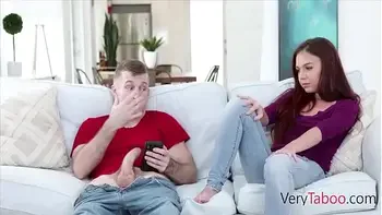 Stepsis Lets Stepbro Use Her Pussy While Studying- Ava Haze