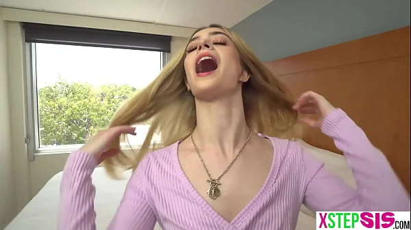 XStepSis.com - Tiny stepsister teen Molly Little really needed money from her stepbrother