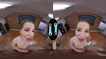 Detention Sex: Blowjob, Doggy  Cowgirl VR Porn