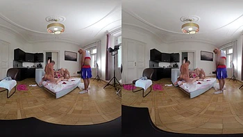 Vera Jarw & Lady Gang Vr Video Part Two - Huge Natural Tits Cheerleader