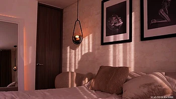 Young amateur teen in solo masturbation getting kinky