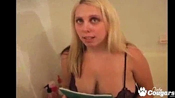 Crystal Rose: Blowjob, Big Tits  Blonde Porn