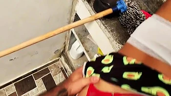 I Find The Employee Relaxing In The Yard And Follow Her To Raise Her Salary