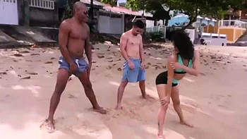 Beautiful and hot brunette with a big tail moaning and cumming, giving her pussy and very tasty spit for two: Porn