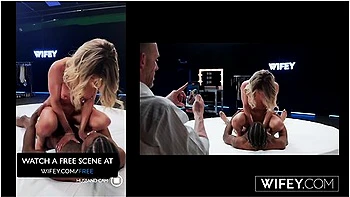 Fit Blonde Hotwife Cassie Bender Gets A Bbc Creampie In Front Of Hubby