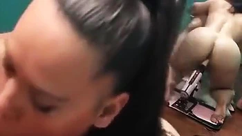 Sex Machine Is Fucking My Tight Pussy