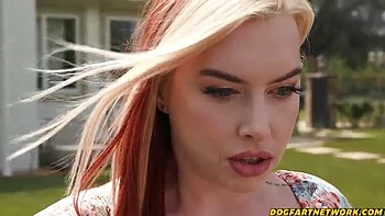 Slim Poke Fucks Cubbi Thompson's Tight Pussy - Hardcore IR Golf Sex with Big Tits & Blowjob