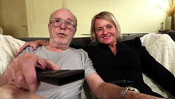 A Mature Woman Surrounded By Friends