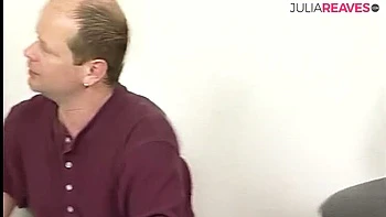 Blonde Retro Casting: Hairy Pussy Gets Filled With Giant Pink Dildo