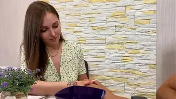 Stepson: - Can I cum inside you? Stepmother: Yes, come on, stepson, I'll take a pill.