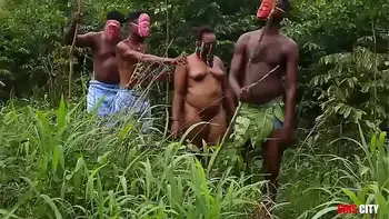 Somewhere in west Africa, on our annual festival, the king fucks the most beautiful maiden in the cage while his Queen and the guards are watching