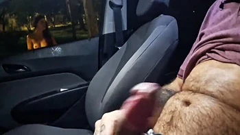 Ksalnovinhos & Fanny Squirting Fuck at Bus Stop - Latina Babe Gets Cumshot in Car