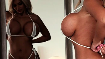 Score Group-Katy Ann's Bikini Bustout At Score