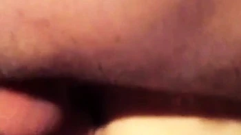 German amateur gets double anal creampie