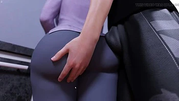 Stepmom Gets Ass Grinding From 18 Year Old Step Son - Mature & Horny