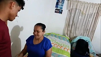 Big Ass Latina MILF Pays Rent With Sex - Cuckold Husband Watches