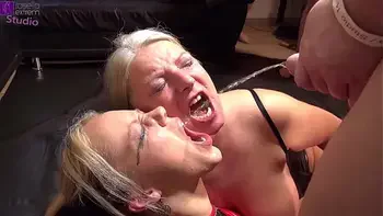 The yellow tide! Men Horde vs 2 piss-sluts! Full Movie