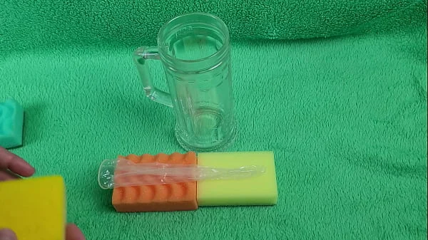 HOW TO MAKE A REALISTIC TIGHT PUSSY FROM BEER GLASS