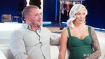 Candice And Chris - Blonde Hotwife Takes Monster Bbc