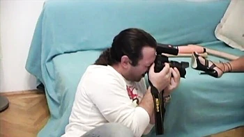 Come-hither Clara G. at solo smut