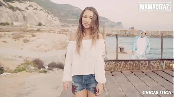 MAMACITAZ - (Alberto Blanco, Taylor Sands) - Horny Unicorn With Big Cock Bangs Hairy Pussy Teen By The Docks