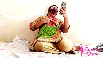 Sanamkhan Pakistani Tiktok Girl Viral Sex Video - Big Ass BBW Solo Masturbation with Toy
