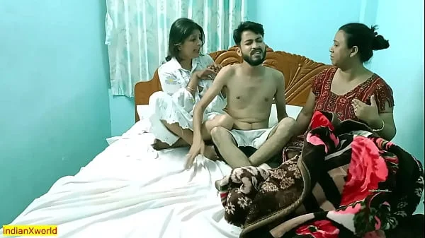 Indian hot beautiful shared boyfriend and hot XXX group sex!! sex