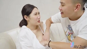 Li Er Fucks Lucky Guy During Lockdown - Big Tits Asian Wife Blowjob & Pussy Eating