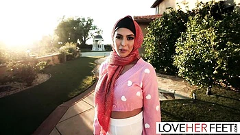 Love Her Feet featuring Sophia Leone's fetish trailer