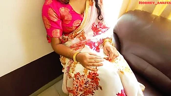 Indian Stepbrother Hardcore Fucks Stepsister Doggy Style - Tight Pussy & Hindi Moaning - 4K Desi Sex