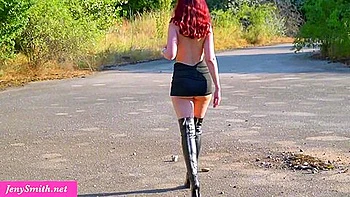 Asked To Be Chained Her With A Timer Padlock With A Toy In Her Pussy