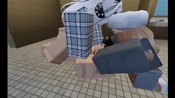 Submissive teacher gets fucked by students (roblox porn)