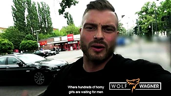 Dirty German Milf Priscilla Gives POV Public Blowjob