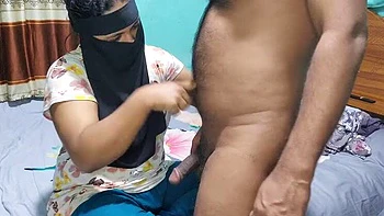 Desi Muslim Step Bhabi in Hijab Fucks Tight Pussy - Hardcore Bangla Sex Video Part 1