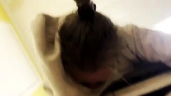 Erika's Ass Spanked and Caned OTK