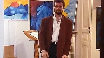 Clásico porno italiano: polla en culo y mamada con leche