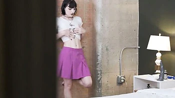 Luna Vixen's Hot Trans Solo Masturbation