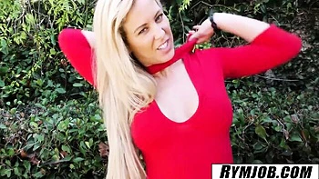 Licking ass sex with lascivious Cherie Deville from Rymjob