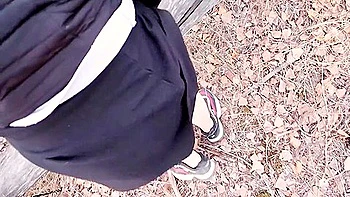 A Stranger Caught Me Masturbating In The Woods And Fucked Me!