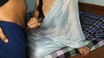 Hot Indian Stepmom Accidentally Gives Viagra to Step Son & Fucks His Ass Hard Until He Cums