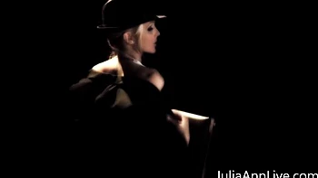Cowgirl clip with beautiful Julia Ann from Julia Ann Live