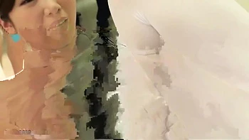 Enfermeira asiática peituda gangbang