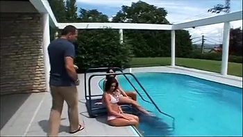 Busty Brunettes Fucked Hard in Anal Threesome