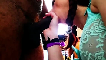 Aubrey Leigh Gets Her Throat Fucked POV